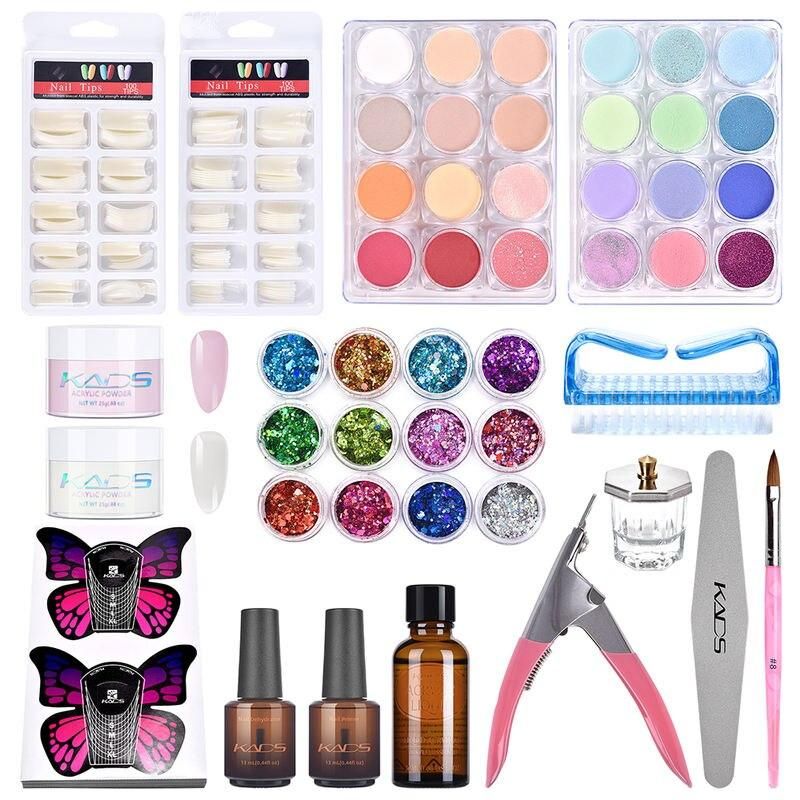 Complete Acrylic Nail Extension Kit 