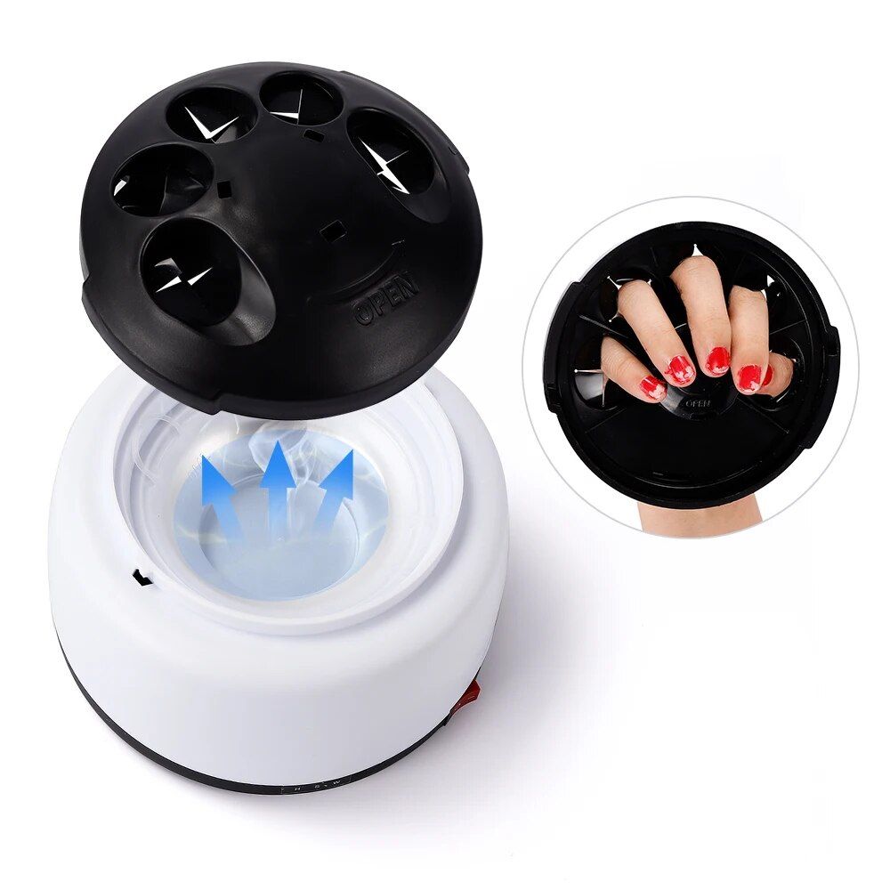 Efficient Portable Steam Gel Polish Remover - Professional UV Nail Cleaner 