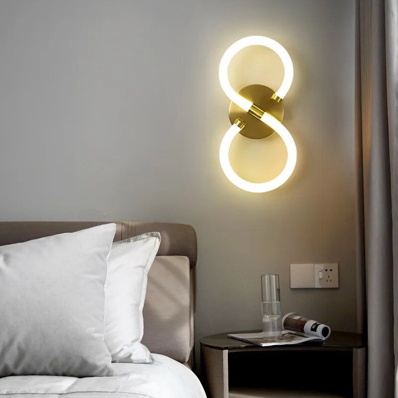 Elegant Minimalist LED Wall Lamps for Modern Home Lighting 