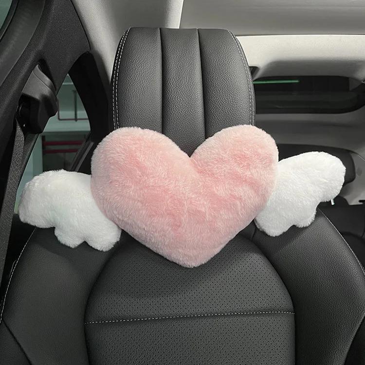 Heart-Shaped Lumbar Support Pillow for Car 