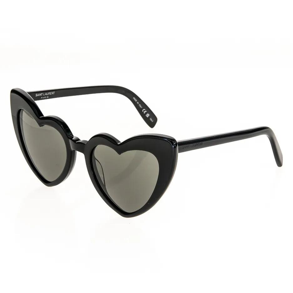 Heart-Shaped Vintage Sunglasses for Women 