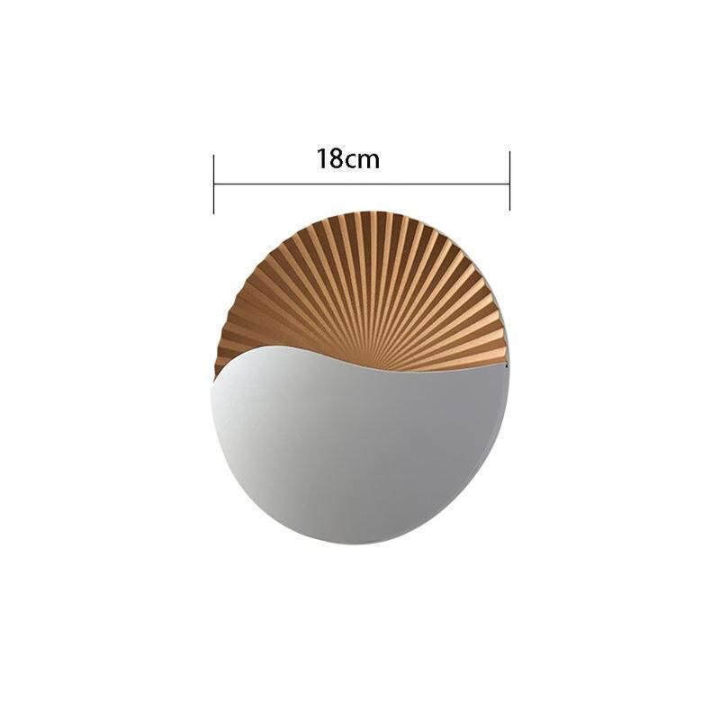 Modern Minimalist LED Wall Lamp Lampshade Color: White Wattage: 6w Color: Warm White 3000K|Neutral White 4000K|Cool White 6000K