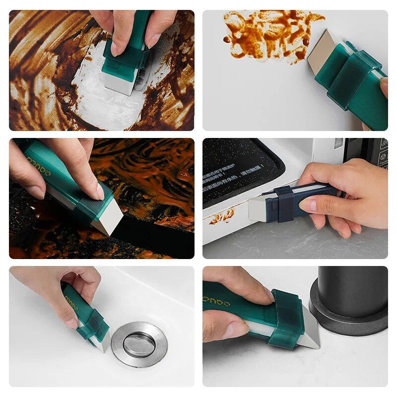 Multi-Purpose Stain Remover Rubber Eraser for Kitchen, Bathroom & Household Surfaces 