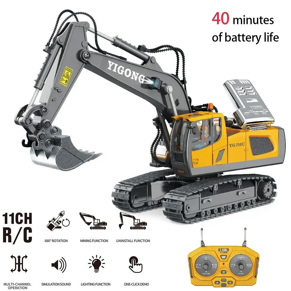 Ultimate RC Excavator Toy 