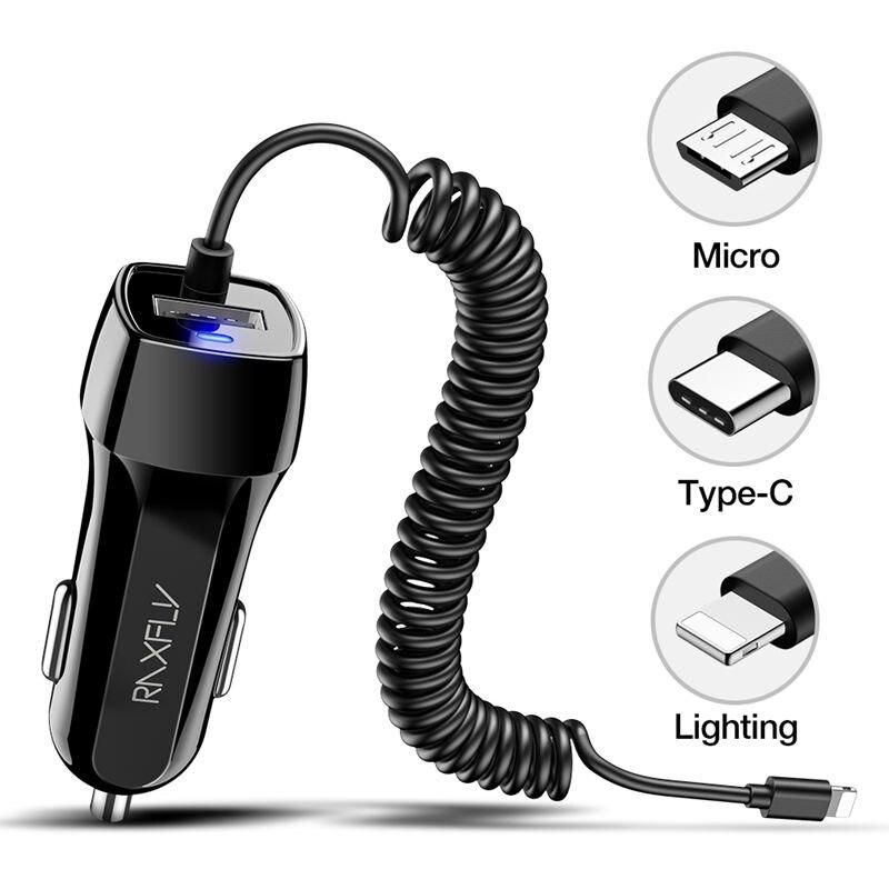 Universal Car USB Charger with Quick Charge 