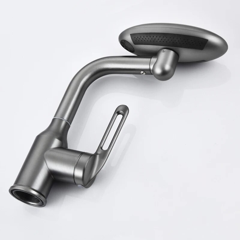 360° Swivel Stainless Steel Faucet for Bathroom Sink 
