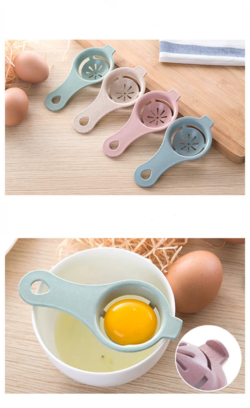 Stem Egg white Separator White and Yolk Filter Kitchen Baking Separator kitchen baked Tool Gadgets