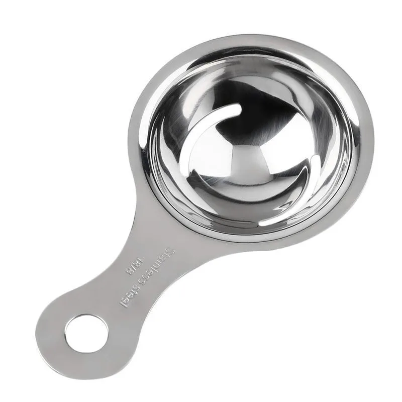 Egg White Separator Stainless Steel Tools Eggs Yolk Filter Gadgets Kitchen Accessories Separating Funnel Spoon Divider Utensils