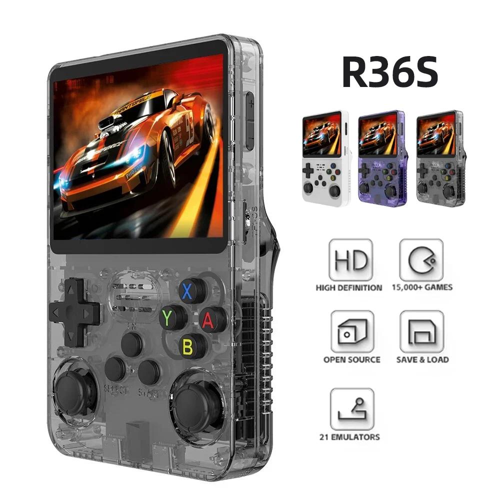R36S Retro Handheld Video Game Console Linux System 