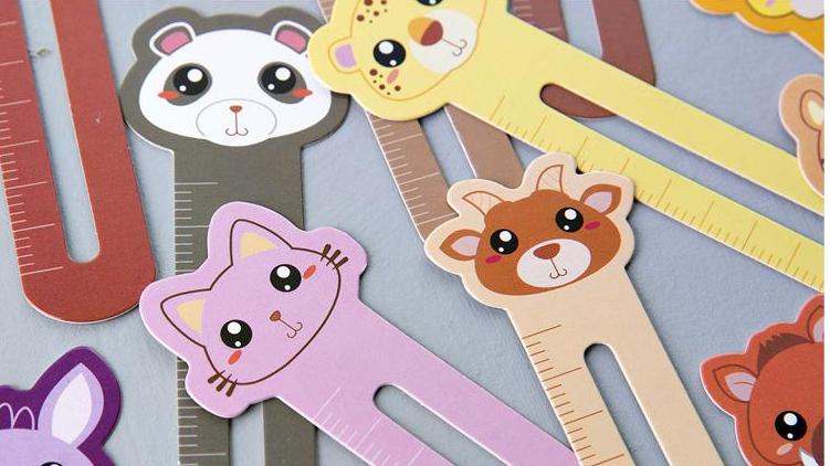 30 pcs/pack MO.CARD "Animal farm " scale shape bookmark paper bookmarks kawaii stationery school supplie papelaria kids gifts