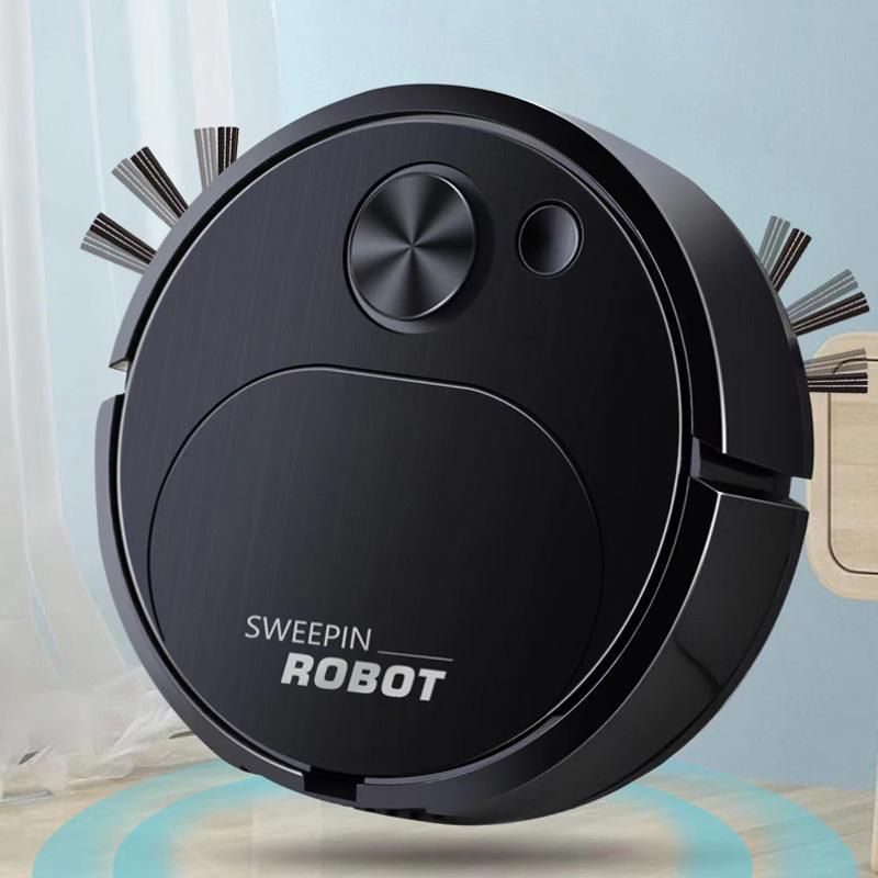 Compact Smart Robot Vacuum Cleaner 3-in-1 USB, 1500Pa, for Home and Office 